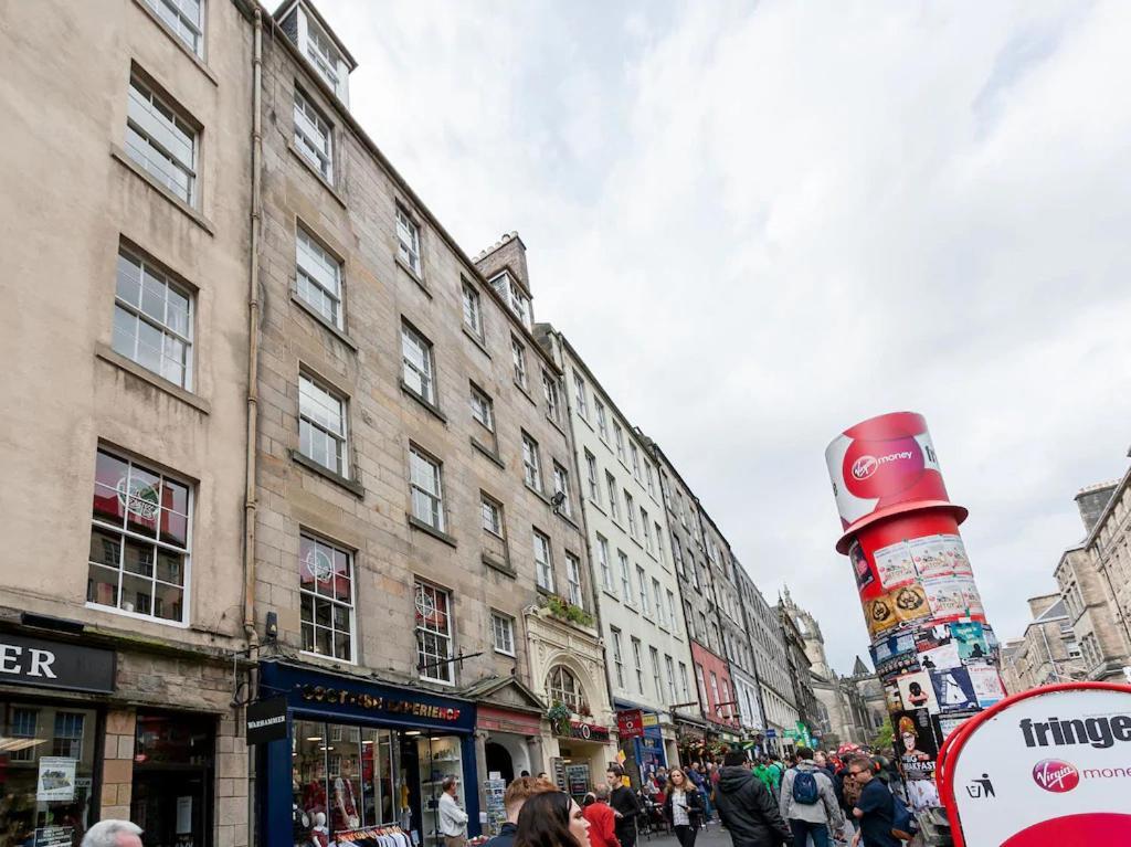 Stunning Flat - Royal Mile Near Edinburgh Castle With Wifi Leilighet Eksteriør bilde